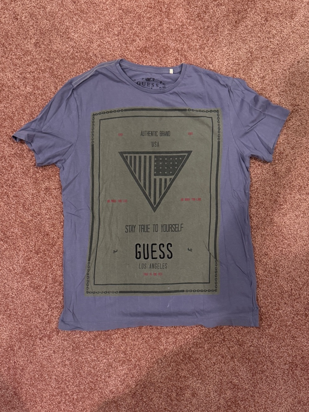 Vintage GUESS Purple T-Shirt
